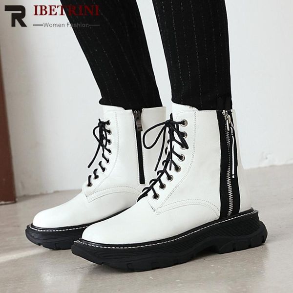 ribetrini новых женщины brand flat платформа обувь женщина comfy низкие клинья ботильоны 2020 шнуровки punk boots, Black
ribetrini новых женщины brand flat платформа обувь женщина comfy низкие клинья ботильоны 2020 шнуровки punk boots, Black