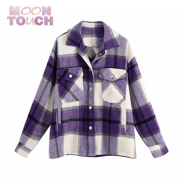 autumn new women's european style retro fashion black and white plaid loose slim long-sleeved shirt jacket chic, Black;brown
autumn new women's european style retro fashion black and white plaid loose slim long-sleeved shirt jacket chic, Black;brown