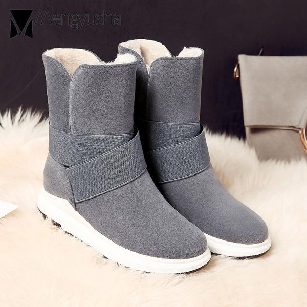snow boots women brand designer elastic band mid-calf winter boots thicken plush warm bottes femme thick anti-slip wedges botine, Black
snow boots women brand designer elastic band mid-calf winter boots thicken plush warm bottes femme thick anti-slip wedges botine, Black
