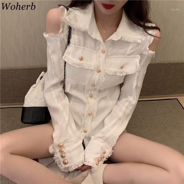 woherb korean off shoulder ladies shirts long sleeve tassel womens clothing fashion white blouses 2020 new elegant blusas1
woherb korean off shoulder ladies shirts long sleeve tassel womens clothing fashion white blouses 2020 new elegant blusas1