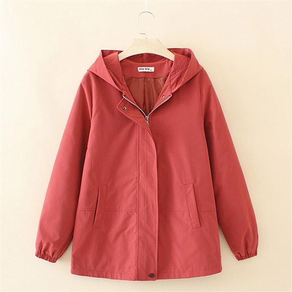 women's jackets 2021 autumn women jacket hooded long sleeve overcoat pocket casual windbreaker female coat outerwear plus size 4xl p590, Black;brown
women's jackets 2021 autumn women jacket hooded long sleeve overcoat pocket casual windbreaker female coat outerwear plus size 4xl p590, Black;brown