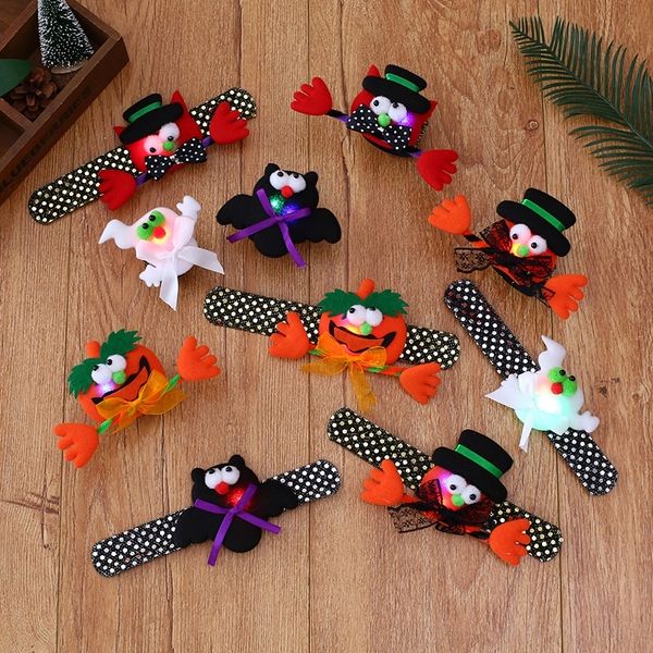 zi6ae wanshengjie pumpkin bracelet bat glowing luminous ghost pat ring children's ijnv sequins atmosphere with lights bracelet decorati
zi6ae wanshengjie pumpkin bracelet bat glowing luminous ghost pat ring children's ijnv sequins atmosphere with lights bracelet decorati