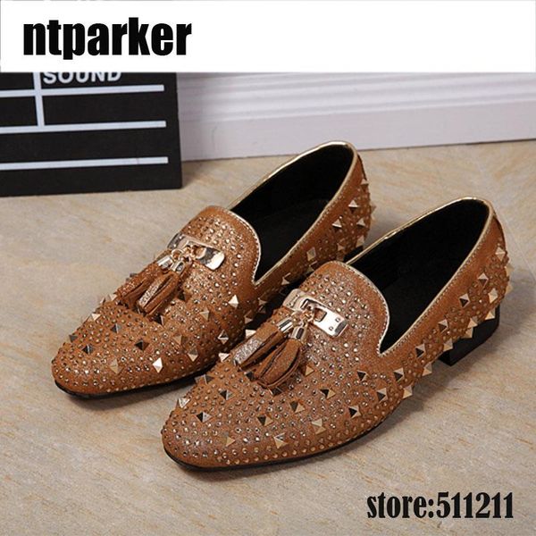 new rivets handmade men dress shoes fashion men party wedding formal dress shoes men's flats big size 45/46, Black
new rivets handmade men dress shoes fashion men party wedding formal dress shoes men's flats big size 45/46, Black