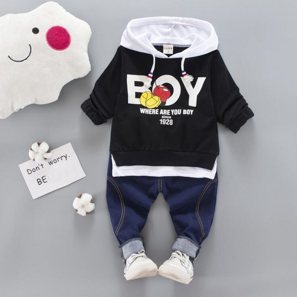 spring autumn kids clothes sets baby boy cotton sports hooded t shirt sweater shirt pants sets children boys kids casual suits lj200916, White
spring autumn kids clothes sets baby boy cotton sports hooded t shirt sweater shirt pants sets children boys kids casual suits lj200916, White