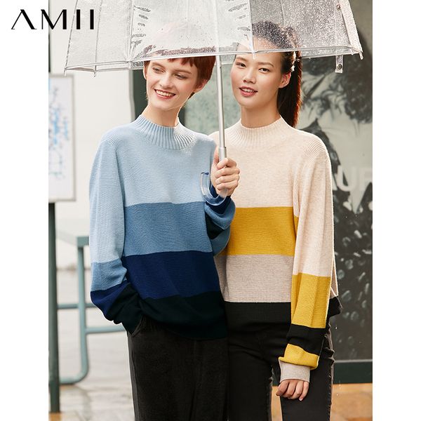 amii minimalism autumn fashion women sweater olstyle stripe turtleneck loose women pullover causal female 12040485 lj201017, White;black
amii minimalism autumn fashion women sweater olstyle stripe turtleneck loose women pullover causal female 12040485 lj201017, White;black