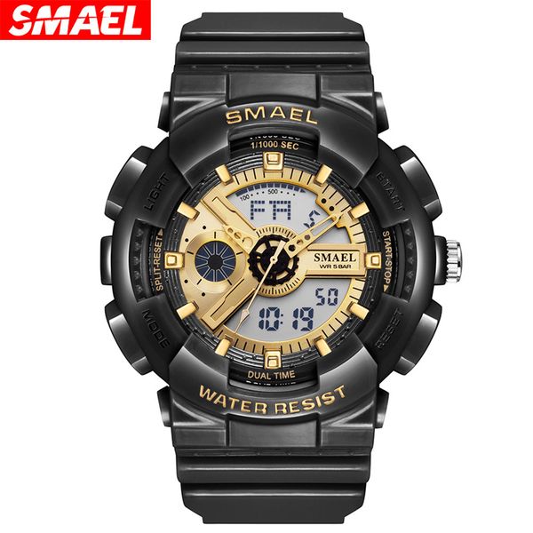 smael smer watch new fashion sports outdoor waterproof multi-function popular men's electronic watch, Slivery;brown
smael smer watch new fashion sports outdoor waterproof multi-function popular men's electronic watch, Slivery;brown