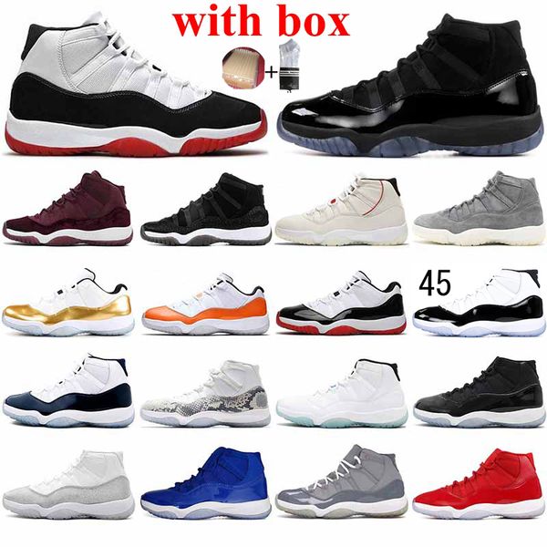 with box 2021 jumpman 11 11s high white bred concord basketball shoes georgetown win like 96 legend blue men women trainers sneakers, White;red
with box 2021 jumpman 11 11s high white bred concord basketball shoes georgetown win like 96 legend blue men women trainers sneakers, White;red