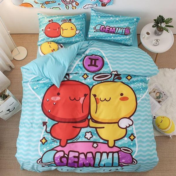 bedding sets twelve constellation set girl birthday gift cute cartoon quilt cover four-piece sheet student dormitory
bedding sets twelve constellation set girl birthday gift cute cartoon quilt cover four-piece sheet student dormitory