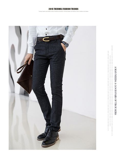 2021 new new classic men's casual high-quality business elastic fashion conventional versatile pants ekq9, Black
2021 new new classic men's casual high-quality business elastic fashion conventional versatile pants ekq9, Black