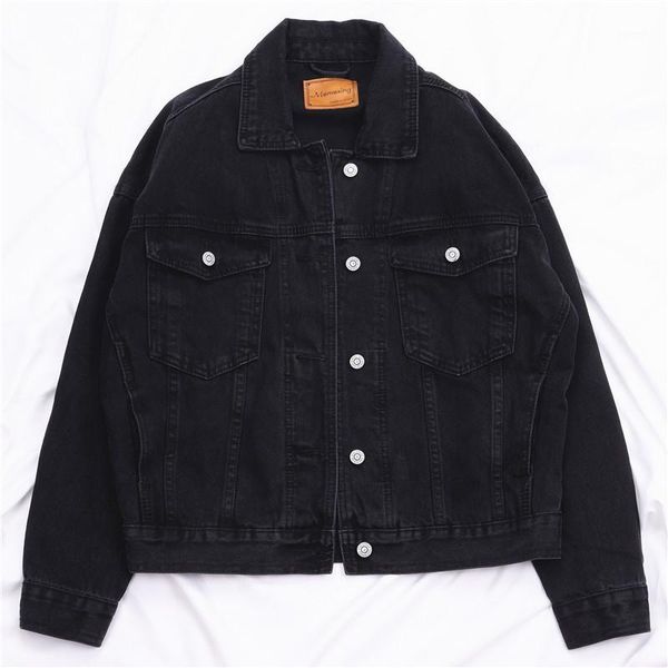 korean fashion black denim jacket women basic coat loose long sleeve outerwear autumn boyfriend casual short jeans jacket female1, Black;brown
korean fashion black denim jacket women basic coat loose long sleeve outerwear autumn boyfriend casual short jeans jacket female1, Black;brown