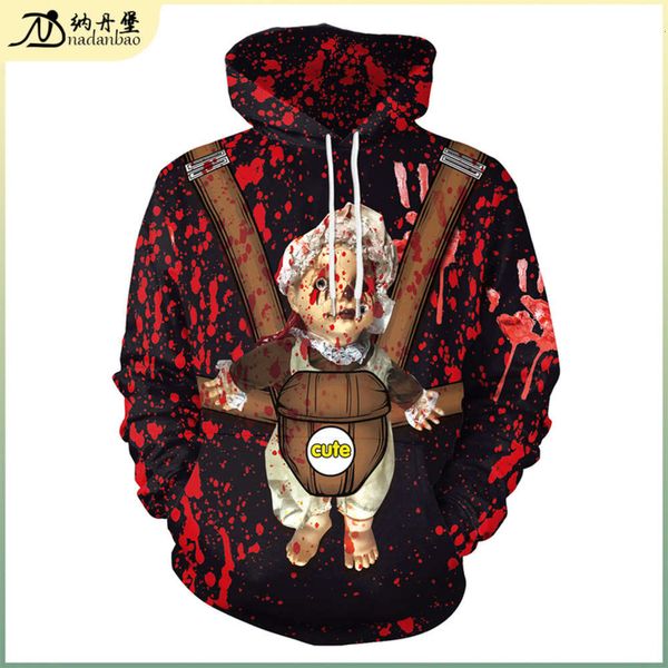 autumn 2020 horror blood baby printed sweater party performance stage evening drs wb101-003, Black
autumn 2020 horror blood baby printed sweater party performance stage evening drs wb101-003, Black