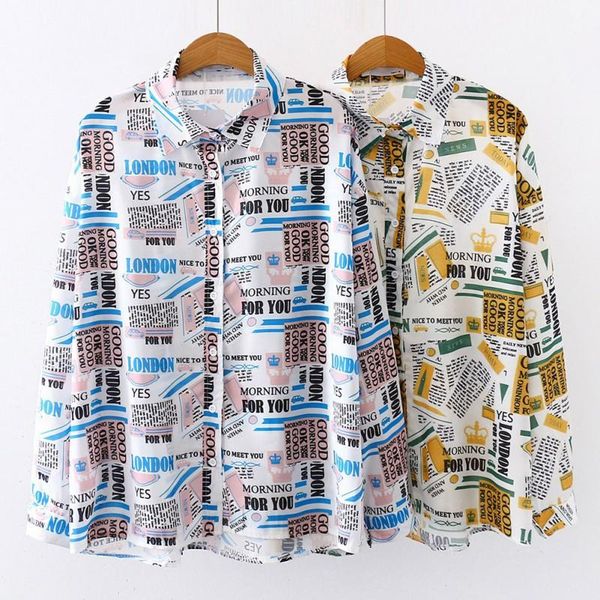 fashionsingle-breasted women lapel shirt loose vintage cartoon print blouse long sleeve fall clothing sale, White
fashionsingle-breasted women lapel shirt loose vintage cartoon print blouse long sleeve fall clothing sale, White