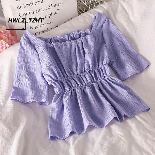 women's blouses & shirts hwlzltzht 2021 sweet fashion chiffon vintage short sleeves stretchy female korea blusas chic 1, White
women's blouses & shirts hwlzltzht 2021 sweet fashion chiffon vintage short sleeves stretchy female korea blusas chic 1, White