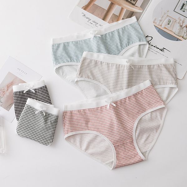 women's lingerie cotton panties women solid plaid underwear with bow 3pcs/lot medium waist panty for female girls, Black;pink
women's lingerie cotton panties women solid plaid underwear with bow 3pcs/lot medium waist panty for female girls, Black;pink