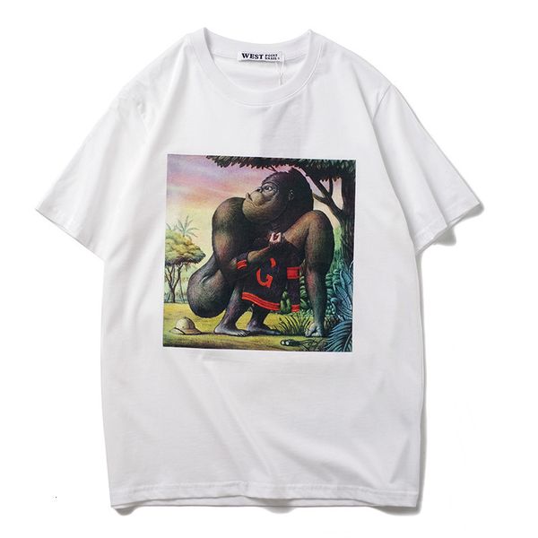 men 2021 new high little 3d orangutan hip shirt skateboard street cotton t-shirts kenye # n298 3jid, White;black
men 2021 new high little 3d orangutan hip shirt skateboard street cotton t-shirts kenye # n298 3jid, White;black