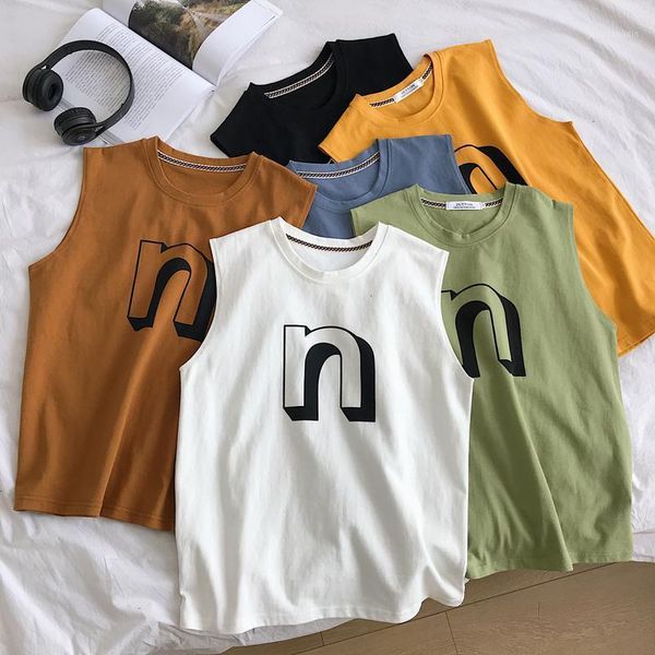 2020 summer new explosion models recommended boys loose simple letter printing sleeveless tide korean casual vest1, White;black
2020 summer new explosion models recommended boys loose simple letter printing sleeveless tide korean casual vest1, White;black