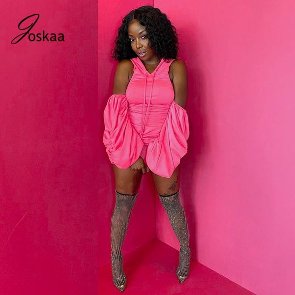 joskaa solid puff sleeve hooded autumn winter streetwear outfits pure ruched club wear overalls casual women mini dress, Black;gray
joskaa solid puff sleeve hooded autumn winter streetwear outfits pure ruched club wear overalls casual women mini dress, Black;gray