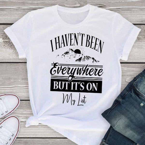 women graphic holiday hiking vacay mode short sleeve print summer shirt tees clothing female t shirt womens t-shirt, White
women graphic holiday hiking vacay mode short sleeve print summer shirt tees clothing female t shirt womens t-shirt, White