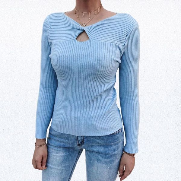 cut out knit long sleeve ribbed sweater women autumn winter basic slim tees jumper pull female knitwear korean fashionable1, White;black
cut out knit long sleeve ribbed sweater women autumn winter basic slim tees jumper pull female knitwear korean fashionable1, White;black