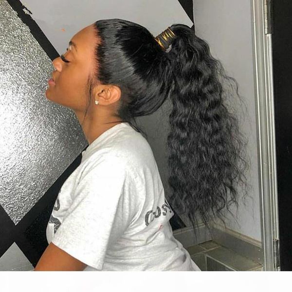 loose deep wavy one piece ponytail extension 100 human hair 14inch clip in african american ponytail natural black 1b ing
loose deep wavy one piece ponytail extension 100 human hair 14inch clip in african american ponytail natural black 1b ing