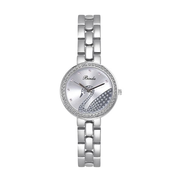 binda fashion womens watch diamond steel luxury personality casual waterproof quartz, Slivery;brown 
binda fashion womens watch diamond steel luxury personality casual waterproof quartz, Slivery;brown