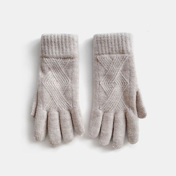 2020 new women' plush thicker touch screen to keep warm autumn and winter cold proof cycling knitting wool gloves, Blue;gray
2020 new women' plush thicker touch screen to keep warm autumn and winter cold proof cycling knitting wool gloves, Blue;gray