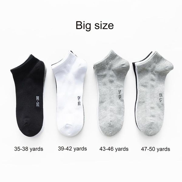 men's socks 1 pairs /large size 35-50 man's women cotton large casual breathable low boat gifts for, Black
men's socks 1 pairs /large size 35-50 man's women cotton large casual breathable low boat gifts for, Black