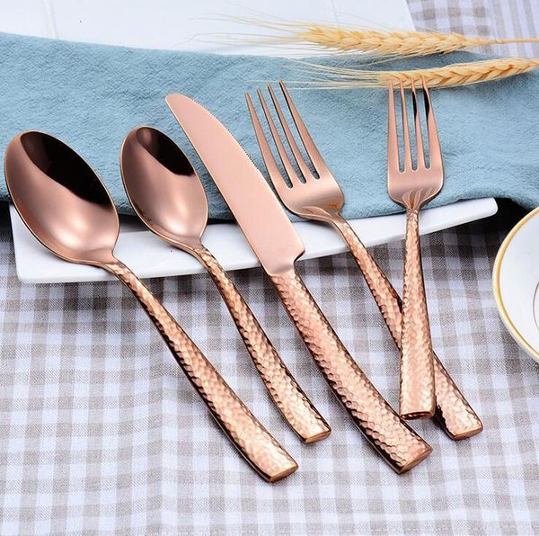 steel new flatware set stainless 5 color knife fork spoon 5-piece dinnerware plated cutlery high-quality tableware set ship
steel new flatware set stainless 5 color knife fork spoon 5-piece dinnerware plated cutlery high-quality tableware set ship