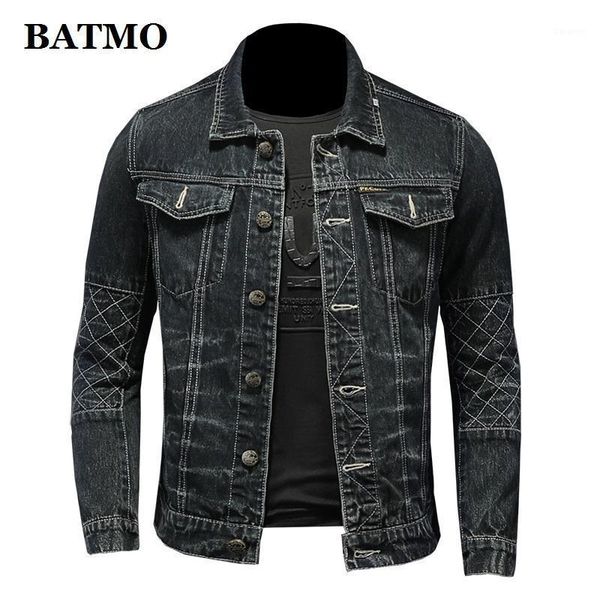batmo 2021 new arrival spring cotton denim jackets coat men,casual jackets,plus-size m-5xl,h062001, Black;brown
batmo 2021 new arrival spring cotton denim jackets coat men,casual jackets,plus-size m-5xl,h062001, Black;brown