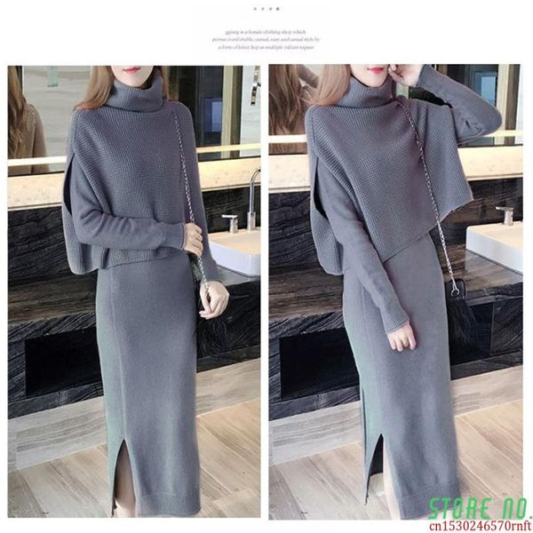 women's tracksuits 2021 sweaters knitting package hip fishtail skirts 2 piece sets spirng auntmun female dresses knitted suit, Gray
women's tracksuits 2021 sweaters knitting package hip fishtail skirts 2 piece sets spirng auntmun female dresses knitted suit, Gray