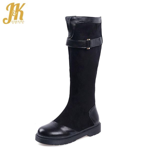 boots jk snake skin pu women mid-calf motorcycle boot ladies round toe zip shoes female casual buckle winter, Black 
boots jk snake skin pu women mid-calf motorcycle boot ladies round toe zip shoes female casual buckle winter, Black