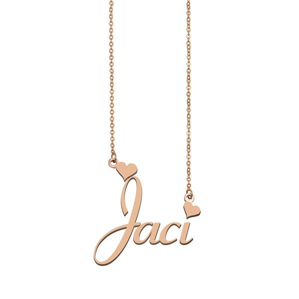 jaci name necklaces pendant custom personalized for women girls children friends mothers gifts 18k gold plated stainless steel, Silver
jaci name necklaces pendant custom personalized for women girls children friends mothers gifts 18k gold plated stainless steel, Silver