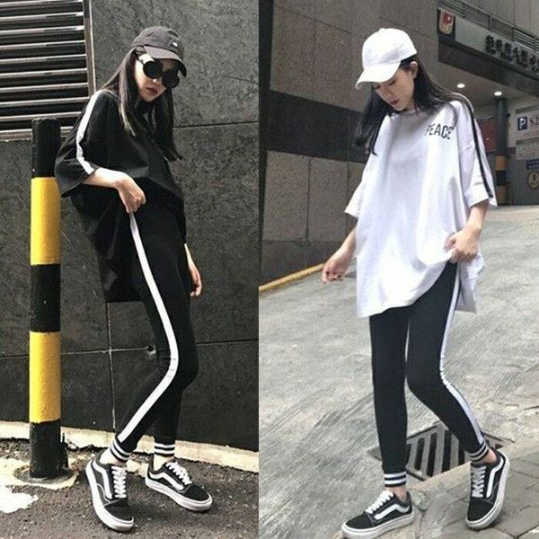 2020 summer new korean large short sleeve t-shirt women's leggings two piece suit tight pants sports suit sportswear sportswear tvbxt t, Gray
2020 summer new korean large short sleeve t-shirt women's leggings two piece suit tight pants sports suit sportswear sportswear tvbxt t, Gray