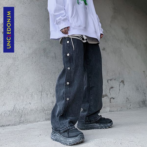 uncledonjm side button jeans men's bf harajuku fashion brand hip-hop cool street fashion pants biker jeans designer an-e066 q0105, Black;white
uncledonjm side button jeans men's bf harajuku fashion brand hip-hop cool street fashion pants biker jeans designer an-e066 q0105, Black;white
