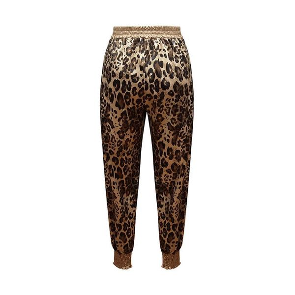 2020 new women leopard printed casual pants elastic waist side-stripe lightweight trouser, Black;white
2020 new women leopard printed casual pants elastic waist side-stripe lightweight trouser, Black;white