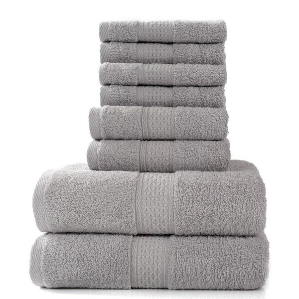 towel combination towel set 8 piece set, 2 bath towels, 2 75*35 cm towels and 4 square towels
towel combination towel set 8 piece set, 2 bath towels, 2 75*35 cm towels and 4 square towels