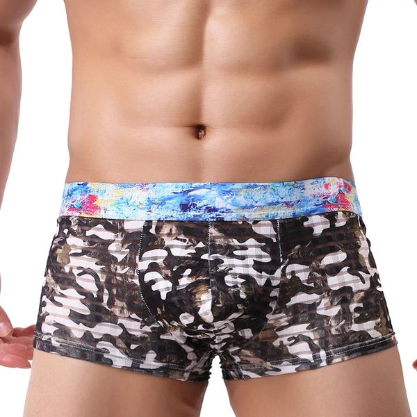 underwear boxer cueca male panties mens men's camouflage soft u convex underpants knickers shorts men trunks, Black;white
underwear boxer cueca male panties mens men's camouflage soft u convex underpants knickers shorts men trunks, Black;white