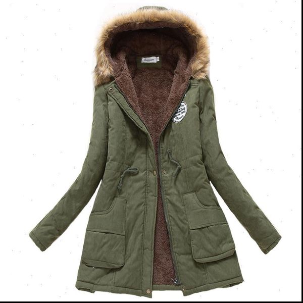 2021 winter jacket women wadded jacket female outerwear slim winter hooded coat long padded fur collar parkas plus size, Black
2021 winter jacket women wadded jacket female outerwear slim winter hooded coat long padded fur collar parkas plus size, Black