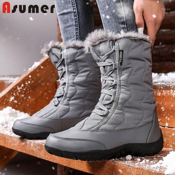 asumer 2020 fashion ankle boots women keep warm thick fur snow boots winter waterproof non-slip flat casual shoes woman1, Black
asumer 2020 fashion ankle boots women keep warm thick fur snow boots winter waterproof non-slip flat casual shoes woman1, Black