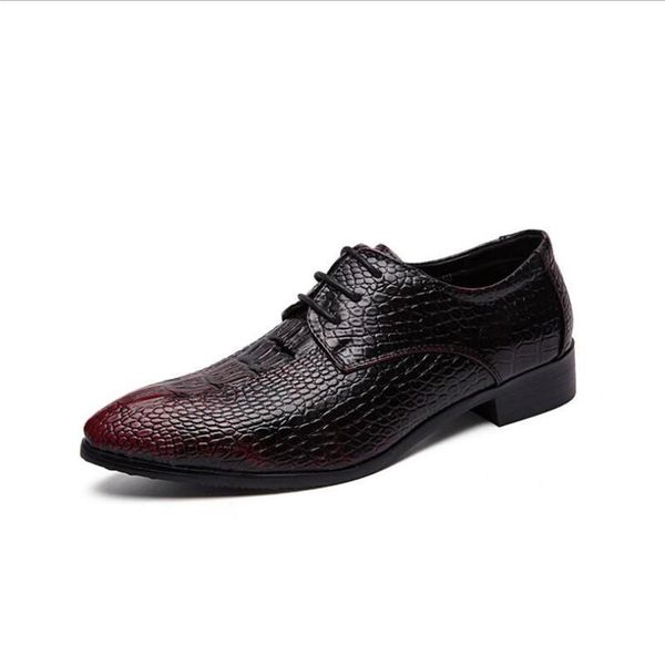 dress shoes men fashion pointed wedding classic crocodile pattern a suit office business formal social footwear, Black
dress shoes men fashion pointed wedding classic crocodile pattern a suit office business formal social footwear, Black