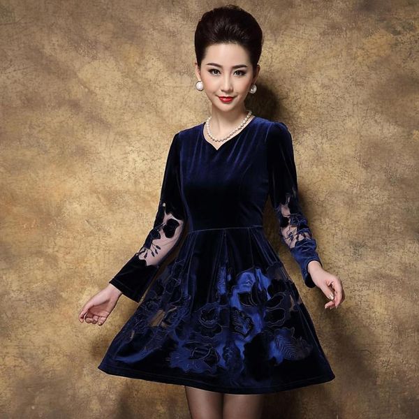spring women's dresses and in autumn mother women of velvet authentic middle-aged gold mesh sleevevelvet dres large size s xxxl 8y4a, Black;gray
spring women's dresses and in autumn mother women of velvet authentic middle-aged gold mesh sleevevelvet dres large size s xxxl 8y4a, Black;gray