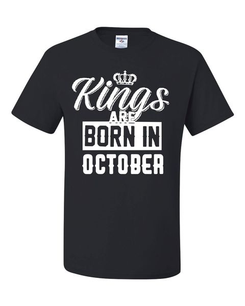 2019 new men's t shirt kings are born in october t-shirt funny birthday b-day party tee sport hooded sweatshirt hoodie
2019 new men's t shirt kings are born in october t-shirt funny birthday b-day party tee sport hooded sweatshirt hoodie