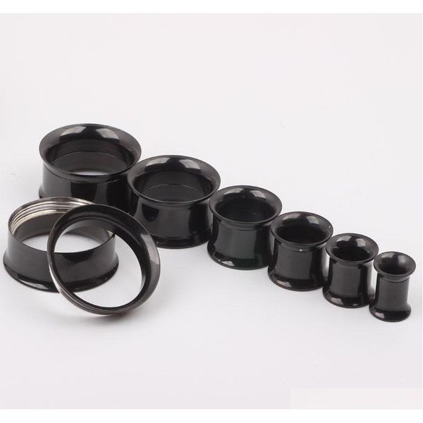 f16 mix 5-20mm 144pcs stainless steel black ear tunnel body jewelry double flare flesh tunnel int jllfzp home003, Silver
f16 mix 5-20mm 144pcs stainless steel black ear tunnel body jewelry double flare flesh tunnel int jllfzp home003, Silver