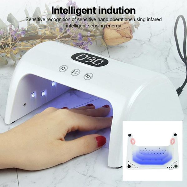 smart nail lamp led nail curing lamp 15 beads ptherapy lights auto sensor art machine salons for drying nails
smart nail lamp led nail curing lamp 15 beads ptherapy lights auto sensor art machine salons for drying nails