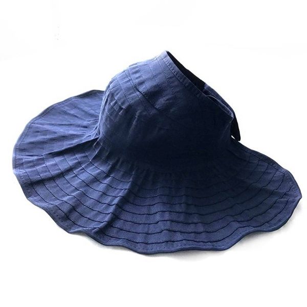 wide brim hats myzoper fashion 2021 empty hat casual women's solid color tide visor foldable beach summer, Blue;gray
wide brim hats myzoper fashion 2021 empty hat casual women's solid color tide visor foldable beach summer, Blue;gray