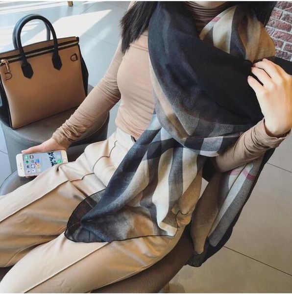 fashion design women scarf brand woman warm winter cotton plaid scarf luxury winter warm soft shawls wraps scarves 201021, Blue;gray
fashion design women scarf brand woman warm winter cotton plaid scarf luxury winter warm soft shawls wraps scarves 201021, Blue;gray