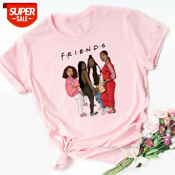 women clothes 2019 melanin poppin friends tshirt femme black girls print graphic tees summer streetwear pink t shirts #c10k, White
women clothes 2019 melanin poppin friends tshirt femme black girls print graphic tees summer streetwear pink t shirts #c10k, White