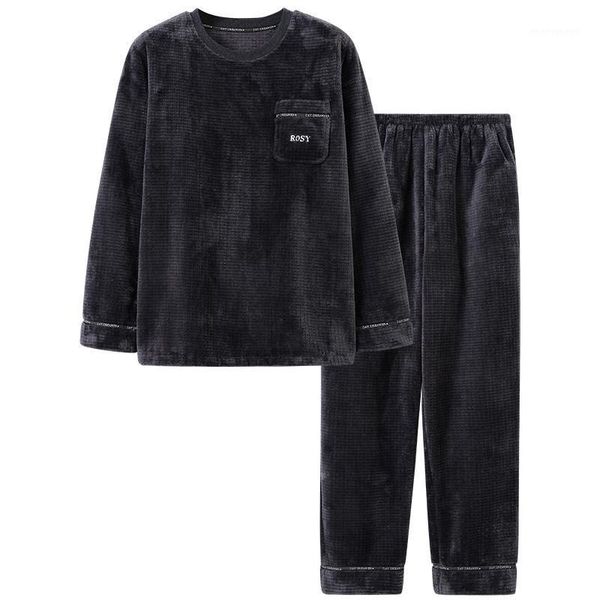 men's sleepwear big size l-3xl mens pyjama winter pajamas set thick warm flannel long sleeve casual pijamas1, Black;brown
men's sleepwear big size l-3xl mens pyjama winter pajamas set thick warm flannel long sleeve casual pijamas1, Black;brown