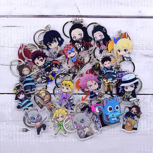 новый мультфильм брелок demon slayer / my hero academia key chain ring аниме fairy tail / огонь сила брелоков горячие продаж, Silver
новый мультфильм брелок demon slayer / my hero academia key chain ring аниме fairy tail / огонь сила брелоков горячие продаж, Silver