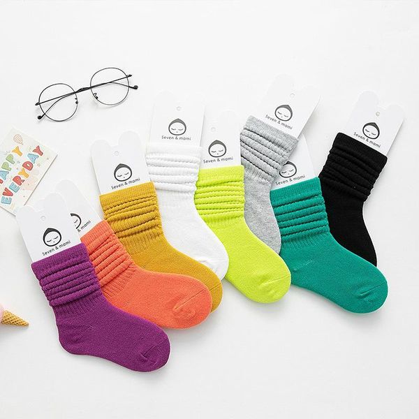 fluorescent new children's pile socks japanese solid color men and women baby tube socks combed cotton baby1, Pink;yellow
fluorescent new children's pile socks japanese solid color men and women baby tube socks combed cotton baby1, Pink;yellow